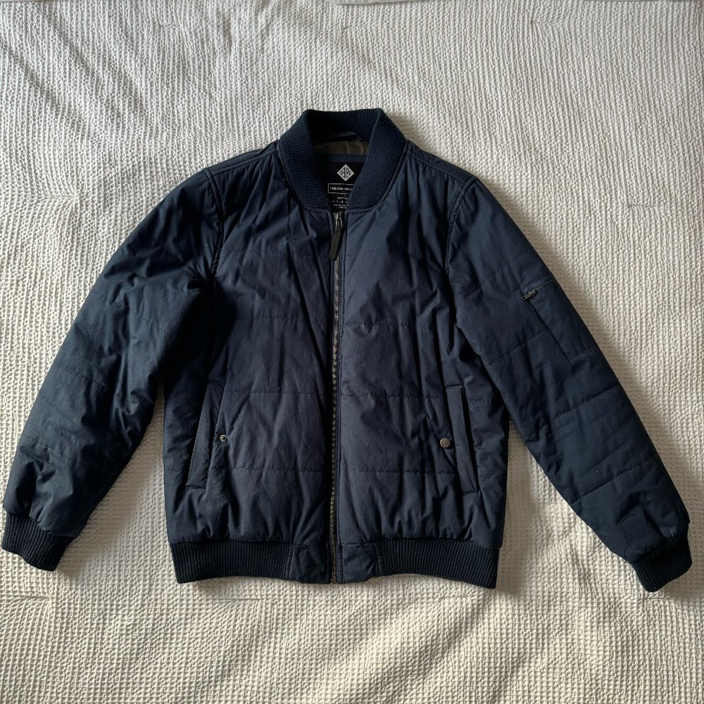 1991 by Cotton On Navy Blue Bomber Jacket